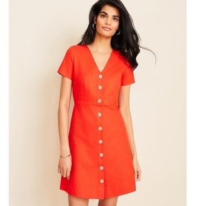 NWT Ann Taylor Button Down Dress